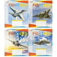 Зошит кольоровий 18 аркушів, клітинка 3798