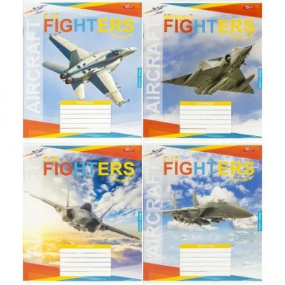 Зошит кольоровий 18 аркушів, клітинка 3798