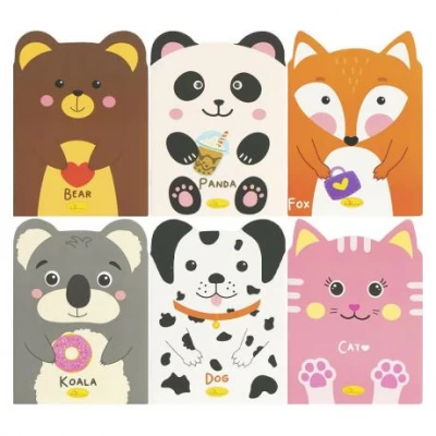 Блокнот В6 з вушками 24 листи на скобі, лінія АП-1803 Блокнот В6 з вушками 24 листи на скобі, лінія АП-1803