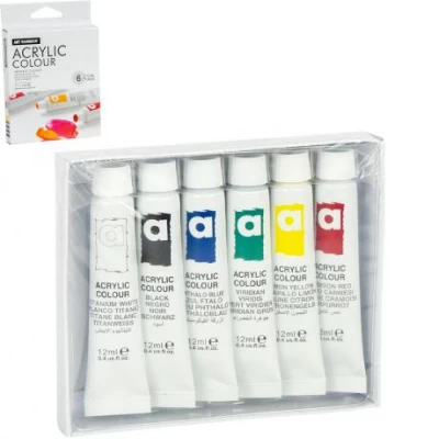 Фарби 12мл Art Ranger 6 кольорів Acryliс PA31.06012A