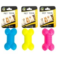 Іграшка гумова Кісточка з шипами для домашніх тваринок 680/C055