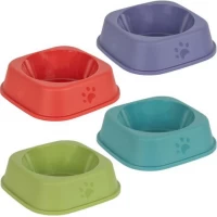 Миска пластикова 15*15*5см для домашніх тваринок 717