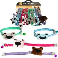 Нашийник з іграшкою та дзвіночком, регульований для домашніх тваринок 722