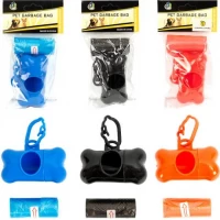 Контейнер-брелок (диспансер) з пакетами для прибирання за тваринками 746