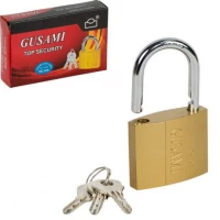 Замок навісний 50мм з ключами GUSAMI Top Security CGU265
