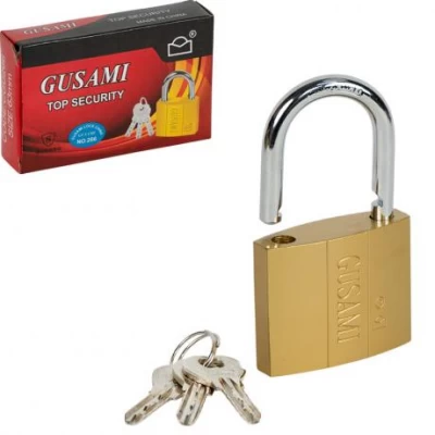 Замок навісний 50мм з ключами GUSAMI Top Security CGU265