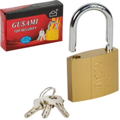 Замок навісний 75мм з ключами GUSAMI Top Security CGU267