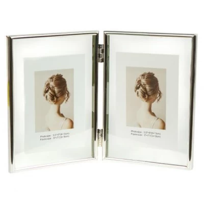Фоторамка  на 2 фото 13×18 см  Silver 5R 12001F7S