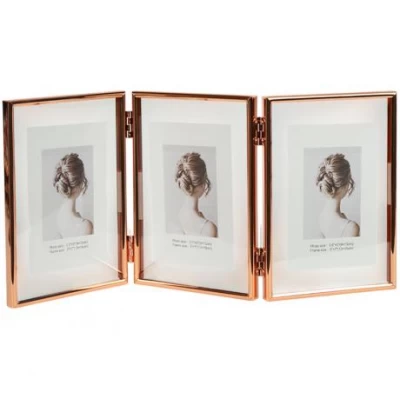 Фоторамка на 3 фото 13×18 см Rose Gold 5R 12001F7R