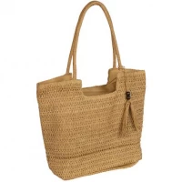 Плетена сумка в натуральному стилі 893