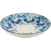 Тарілка керамічна з візерунком D23*6,5см 700мл 6895-78