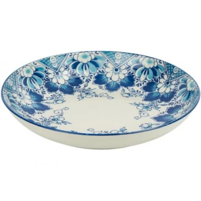 Тарілка керамічна з візерунком D23*6,5см 700мл 6895-78