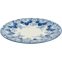 Тарілка обідня D27см керамічна з візерунком 6895-79