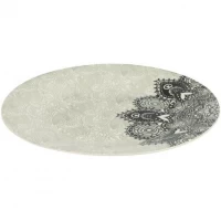 Тарілка обідня D27см керамічна з візерунком 6895-84