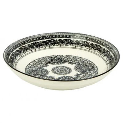 Тарілка керамічна з візерунком D20,5*5,5см 500мл 6895-91