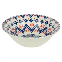 Тарілка керамічна 7-ка з візерунком 6895-27