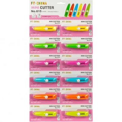 Ніж канцелярський міні 615