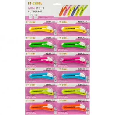 Ніж канцелярський міні 667
