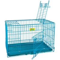 Клітка транспортер для перевезення тварин складна 90*55*67см