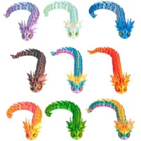 Рухлива 3D іграшка Королевський Дракон 57г 32см (06)