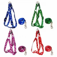 Шлея з повідцем, регульована для домашніх тваринок 728