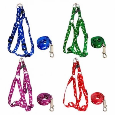 Шлея з повідцем, регульована для домашніх тваринок 728