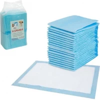 Набір одноразових вбиральних пелюшок для котів і собак 100 шт 33×45 см 739