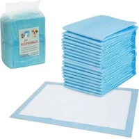 Набір одноразових вбиральних пелюшок для котів і собак 40 шт 60*60 см 741