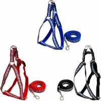 Шлея з повідцем, регульована для домашніх тваринок 747