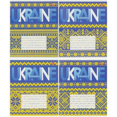 Зошит кольоровий 24 листи, клітина 3801