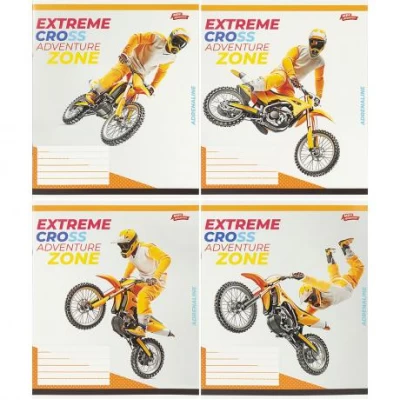 Зошит кольоровий 24 аркуші, клітинка 3806 M