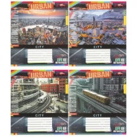 Зошит кольоровий 24 листи, клітина 3803