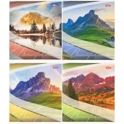 Зошит кольоровий 60 листів, клітина 3828