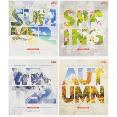 Зошит кольоровий 60 листів,лінія 3825