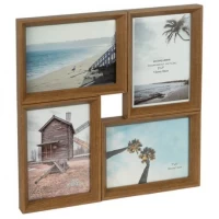 Фоторамка-колаж дерев’яна на 4 фотографії 13*18см DR6168-5*7*4