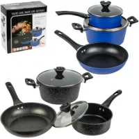 Набір посуду 5 предметів з антипригарним покриттям D18/24/24см 16749-4