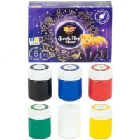 Набір акрилових  фарб 6*20мл.RUDIX 850601