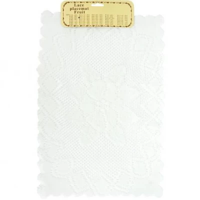 Серветка для сервірування столу ажурна 30*45см 696 Серветка для сервірування столу ажурна 30*45см 696