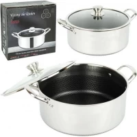 Каструля сталева D32см L12,5см з 6-шаровим покриттям 16749-35