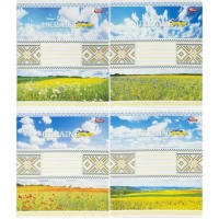 Зошит кольоровий 18 аркушів, клітинка 3856к