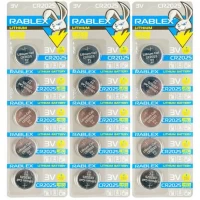 Батарейка RABLEX таблетка 3V CR2025