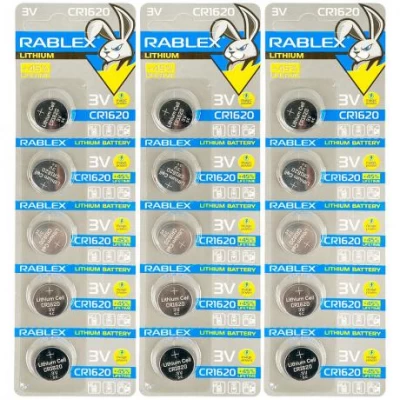 Батарейка RABLEX таблетка 3V CR1620