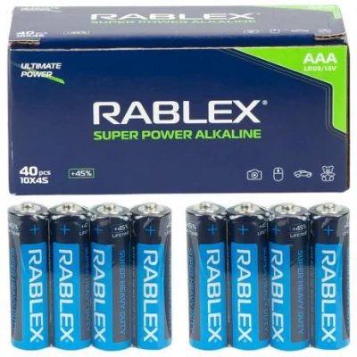 Батарейка RABLEX R6 АА 1.5V сольова 000479