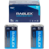Батарейка RABLEX 9V 6F22 (крона) сольова 000387
