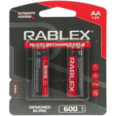 Акумулятори RABLEX АА 600 1.2V, що перезаряджаються 001209