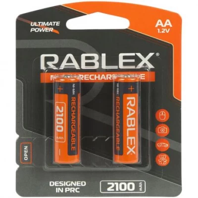 Акумулятори RABLEX АА 2100 1.2V, що перезаряджаються 001247
