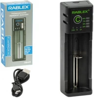 Зарядний пристрій універсальний RABLEX Li-ion/Ni-MH/Ni-Cd/IMR RB401