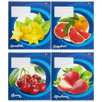 Зошит кольоровий 18 аркушів, лінія 3861