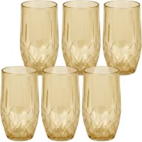 Склянка тонована скляна 450мл DSKB502-2C Золото