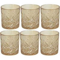 Склянка тонована скляна 340мл DSKB033-2 Золото